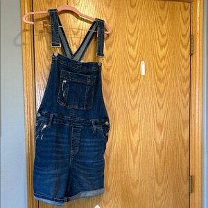 Judy Blue sz Large Denim Overalls Shorts